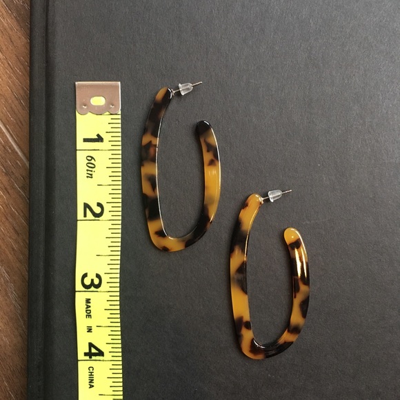 *** Long Tortoise Hoops! 💋💕 - Picture 4 of 4